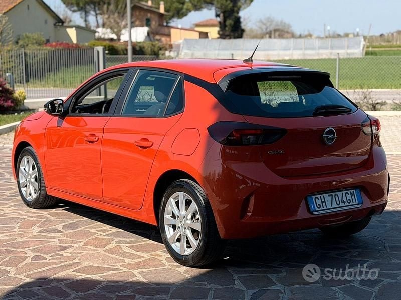 Usata Opel Corsa 102 CV (75 kW) 2021 Arancione Utilitaria