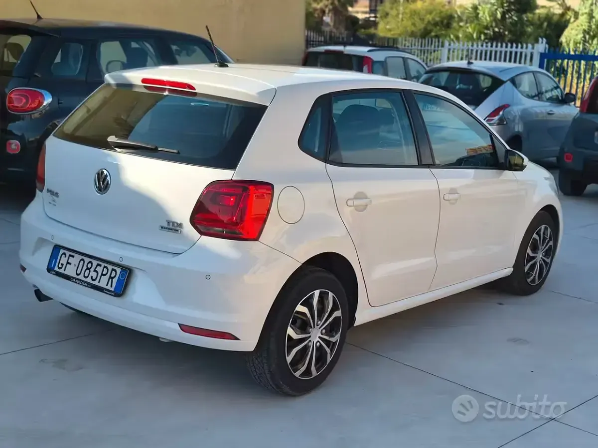 Usata VW Polo 90 CV (66 kW) 2016 Bianco Berlina