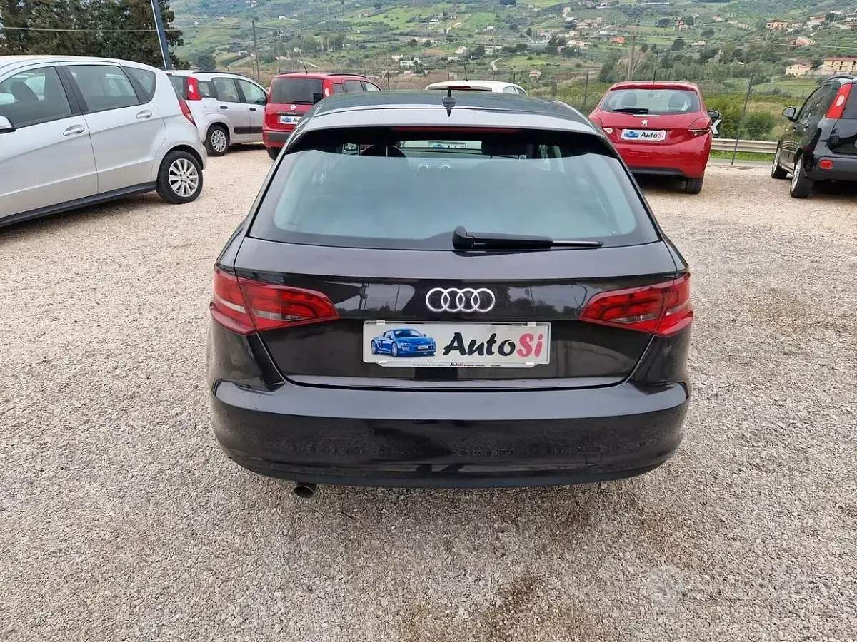 Usata Audi A3 Ambition 105 CV (77 kW) 2013 Nero Berlina
