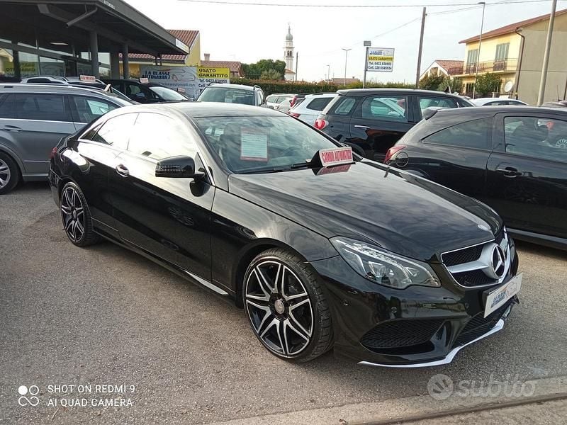 Nero Usata 2014 Mercedes E350 AMG line Coupé | 23.500 € (Molto cara) - Immagine 1/4