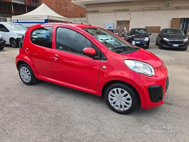 Usata Citroën C1 Seduction 68 CV (50 kW) 2013 Rosso Utilitaria