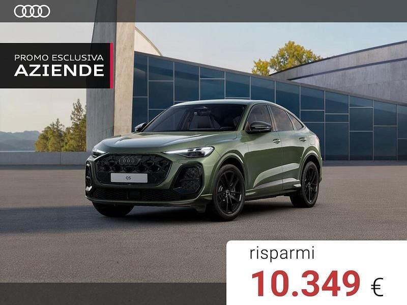 Verde distretto metallizzato Nuova 2025 Audi Q5 Sportback S-Line SUV | 77.400 € (Super prezzo) - Immagine 1/4