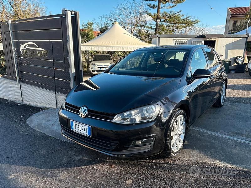 Usata VW Golf VII Highline 110 CV (80 kW) 2016 Nero Berlina