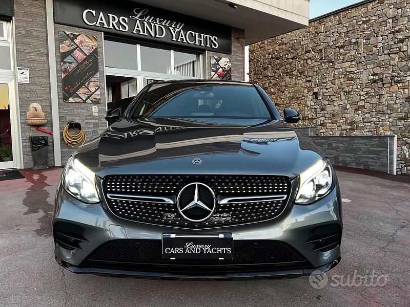 Usata Mercedes GLC250 AMG 204 CV (150 kW) 2019 Grigio Coupé