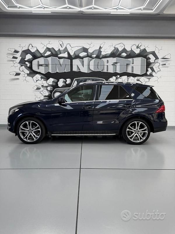 Usata Mercedes GLE250 Premium Plus 258 CV (189 kW) 2018 Blu SUV