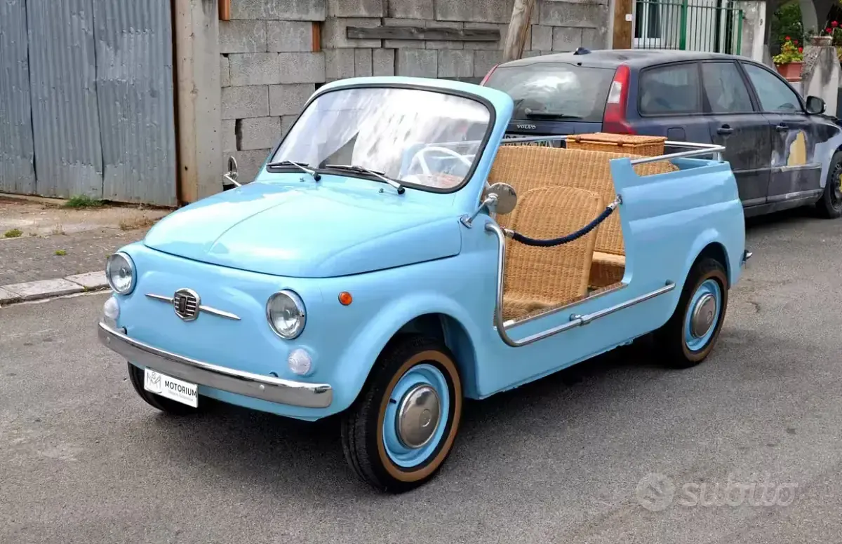 Usata Fiat 500 1970 Bluazzurro Utilitaria
