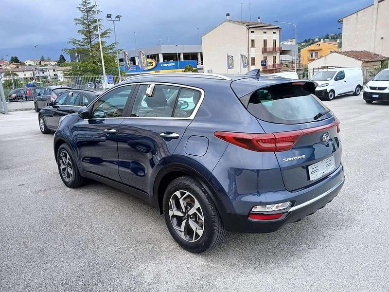 Usata Kia Sportage Style 136 CV (100 kW) 2020 Blu/azzurro SUV