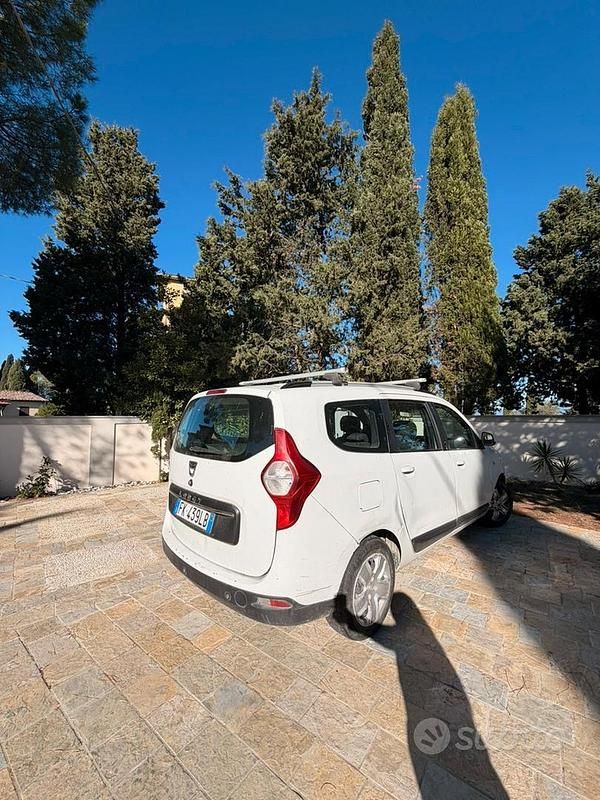 Usata Dacia Lodgy 116 CV (85 kW) 2017 Bianco Monovolume