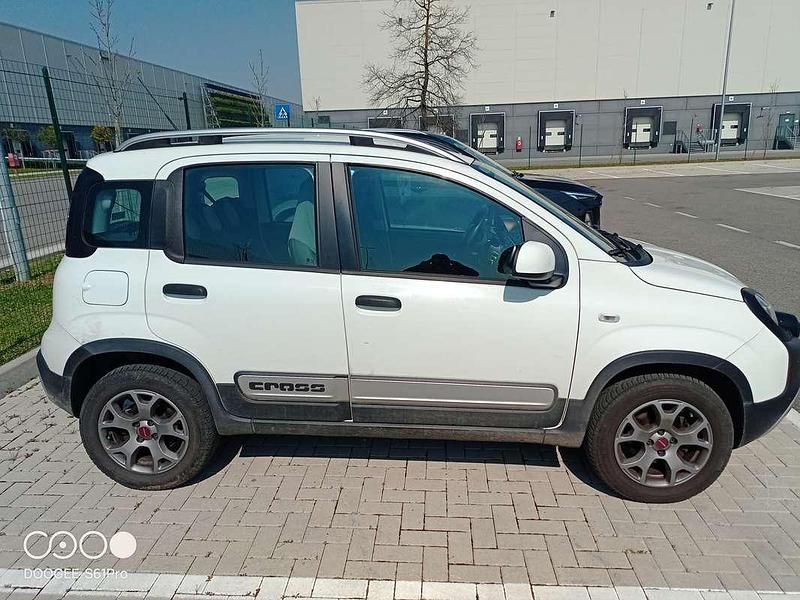 Usata Fiat Panda Cross Cross 95 CV (69 kW) 2014 Bianco Utilitaria