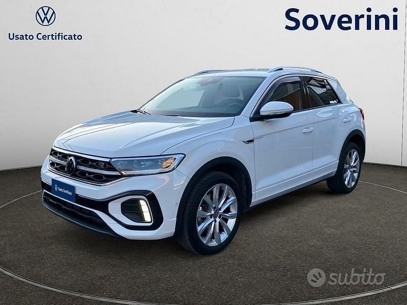 Bianco Usata 2025 VW T-Roc R-line Plus SUV | 33.500 € (Cara) - Immagine 1/4