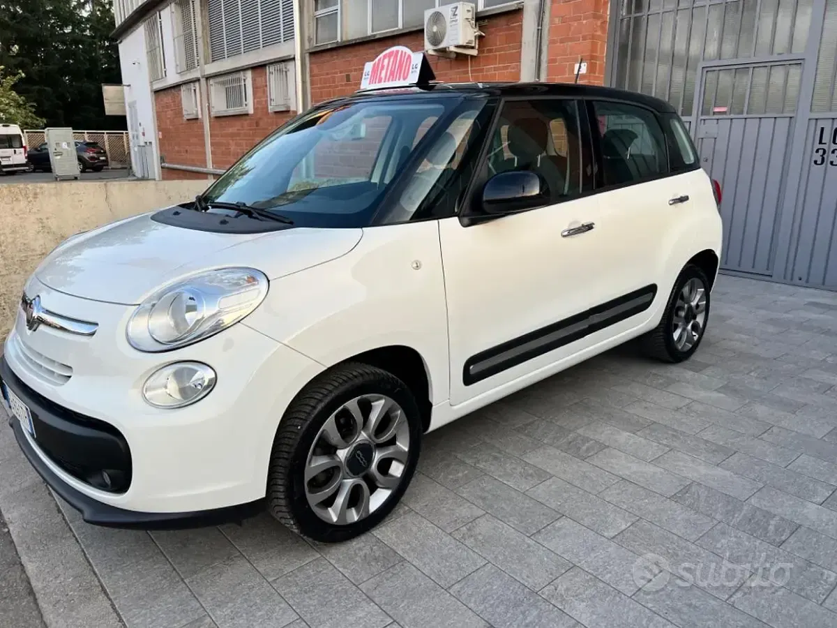 Usata Fiat 500L Living 80 CV (58 kW) 2015 Bianco Monovolume