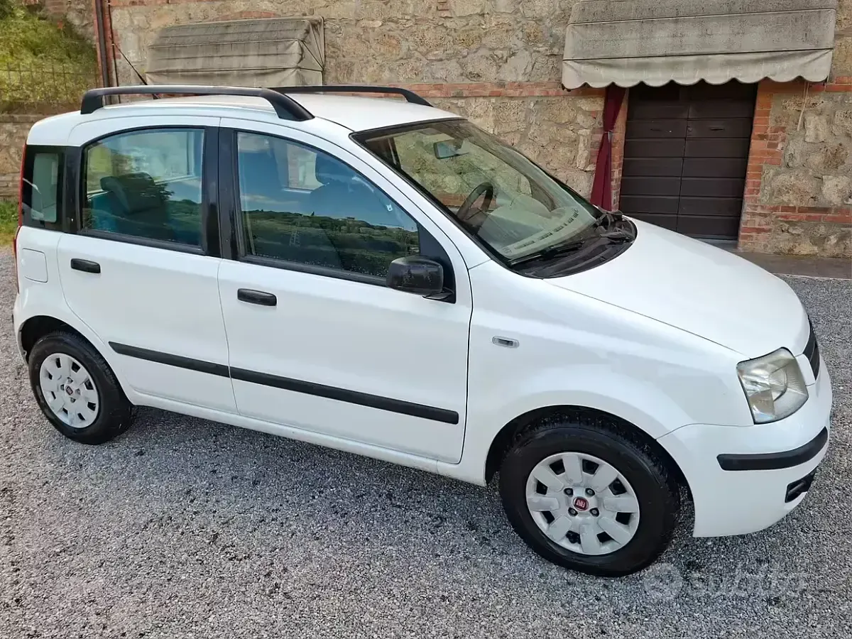 Usata Fiat Panda 69 CV (50 kW) 2005 Bianco Utilitaria