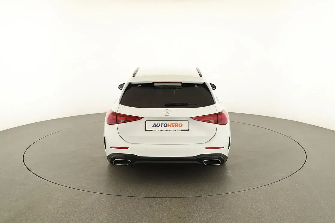 Usata Mercedes C200 AMG line 224 CV (164 kW) 2021 Bianco