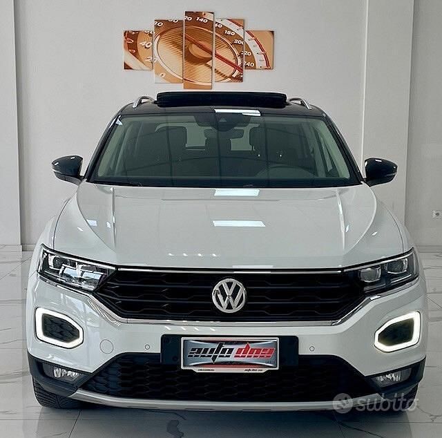 Usata VW T-Roc Advance 116 CV (85 kW) 2019 Bianco SUV