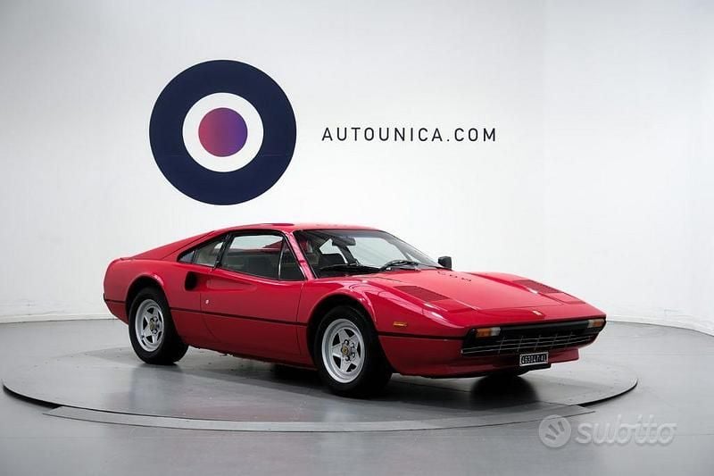 Usata Ferrari 308 230 CV (169 kW) 1981 Rosso Coupé