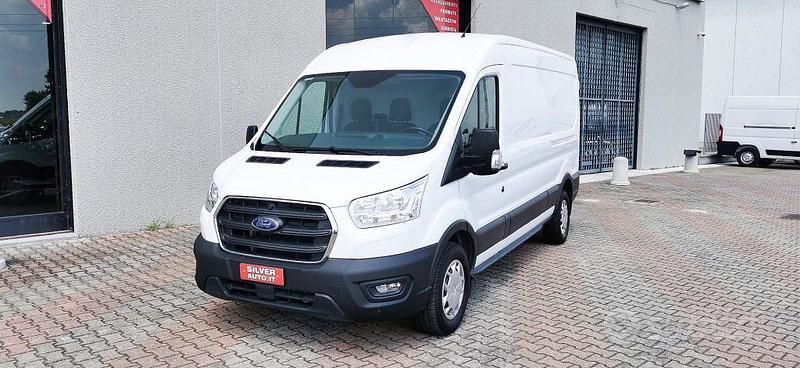 Usata Ford Transit Trend 131 CV (96 kW) 2019 Bianco pastello Monovolume