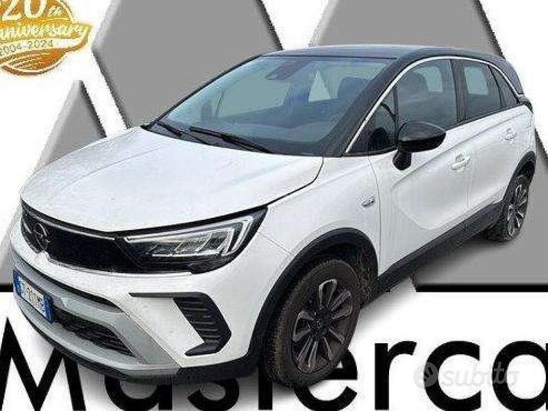 Bianco Usata 2024 Opel Crossland Elegance SUV | 14.600 € (Buon prezzo) - Immagine 1/4