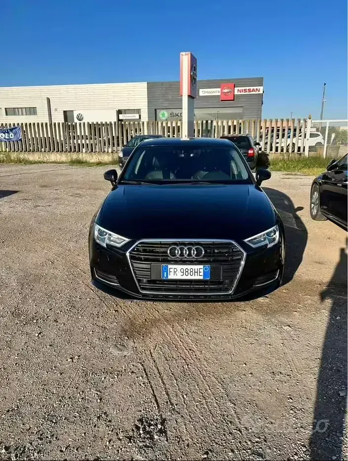 Usata Audi A3 110 CV (80 kW) 2016 Nero Berlina
