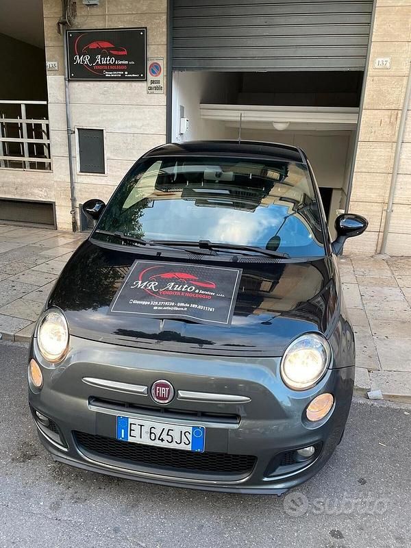 Usata Fiat 500 69 CV (50 kW) 2015 Grigio Berlina