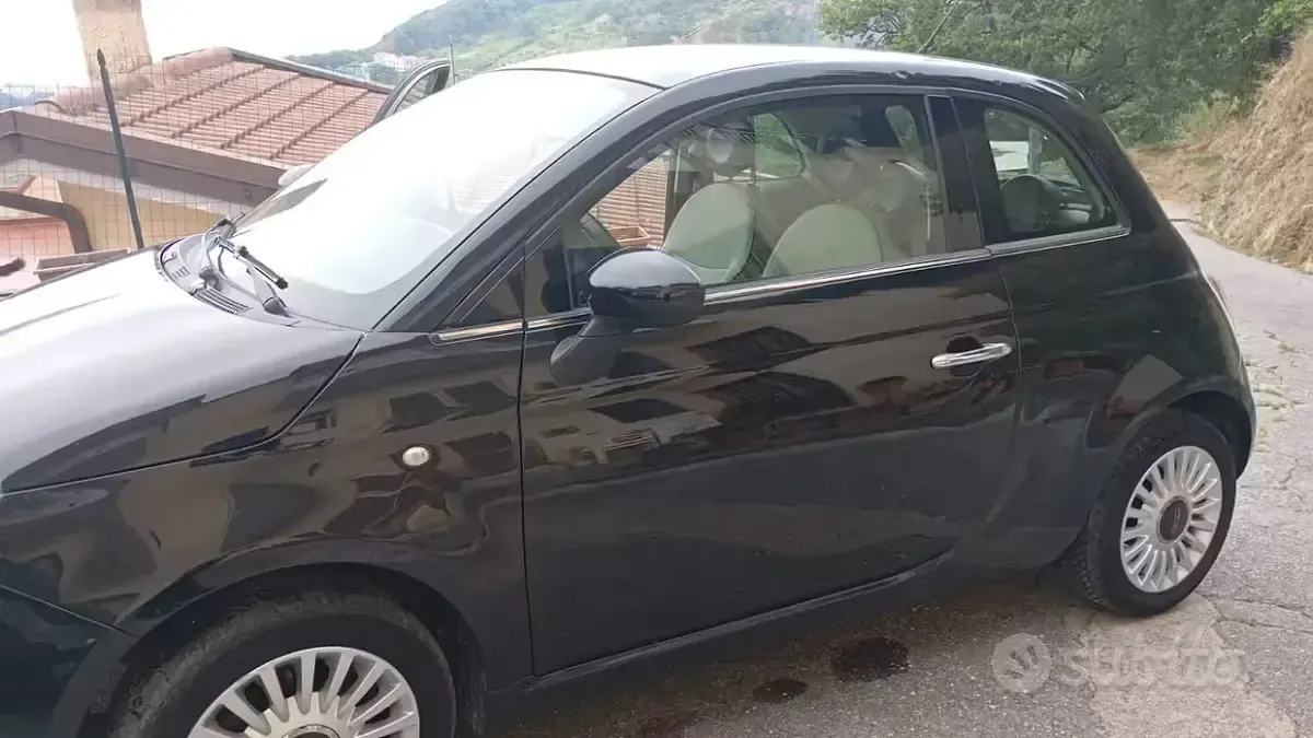 Usata Fiat 500 69 CV (50 kW) 2011 Nero Utilitaria