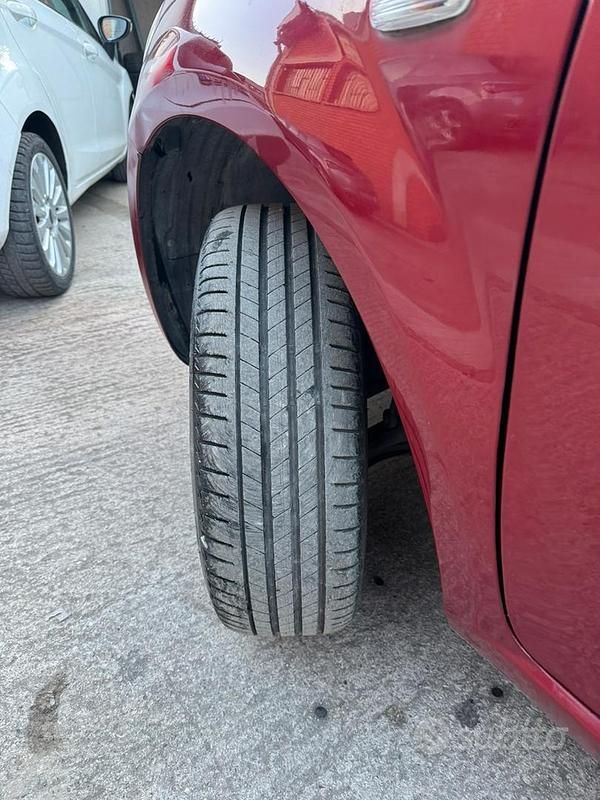 Usata Fiat Punto Evo 2010 Rosso Utilitaria