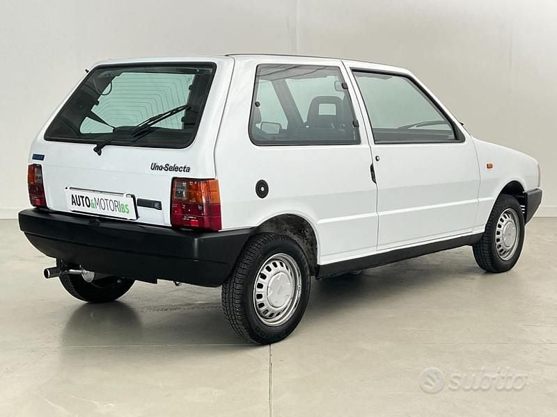 Usata Fiat Uno S 58 CV (42 kW) 1989 Bianco Utilitaria