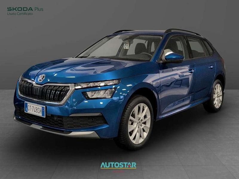 Blu race metallizzato Usata 2024 Skoda Kamiq Ambition SUV | 16.900 € (Super prezzo) - Immagine 1/4
