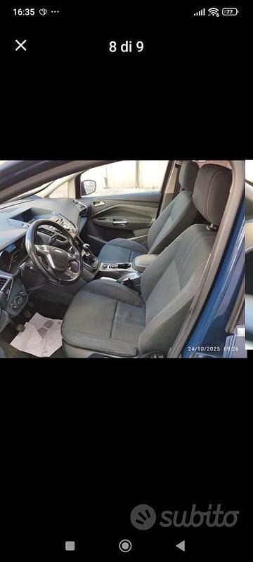Usata Ford C-MAX Titanium 116 CV (85 kW) 2012 Blu Monovolume