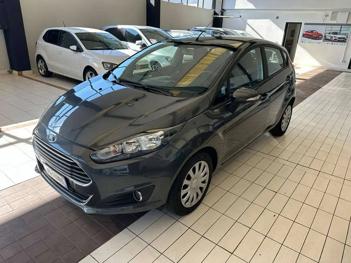 Begagnad Ford Fiesta ST-Line 95 HK (69 kW) 2017 Grå Halvkombi