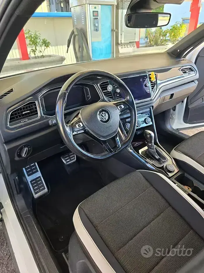 Usata VW T-Roc Sport 190 CV (139 kW) 2020 Bianco SUV