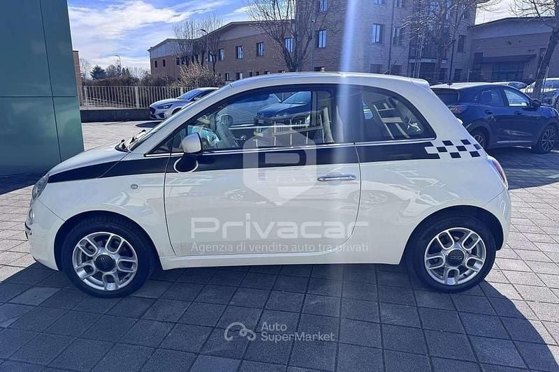 Usata Fiat 500 Lounge 99 CV (72 kW) 2009 Bianco Cabrio