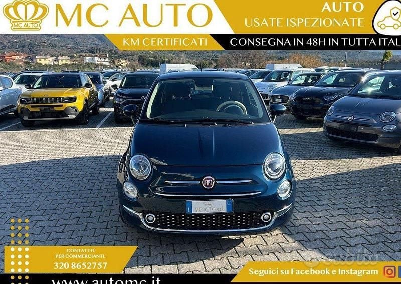 Usata Fiat 500 Dolcevita 70 CV (51 kW) 2023 Blu Utilitaria