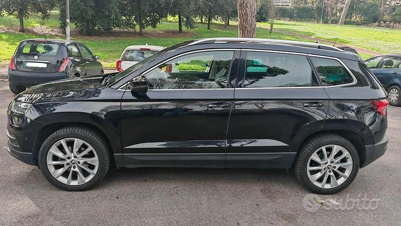 Usata Skoda Karoq 150 CV (110 kW) 2019 Nero SUV