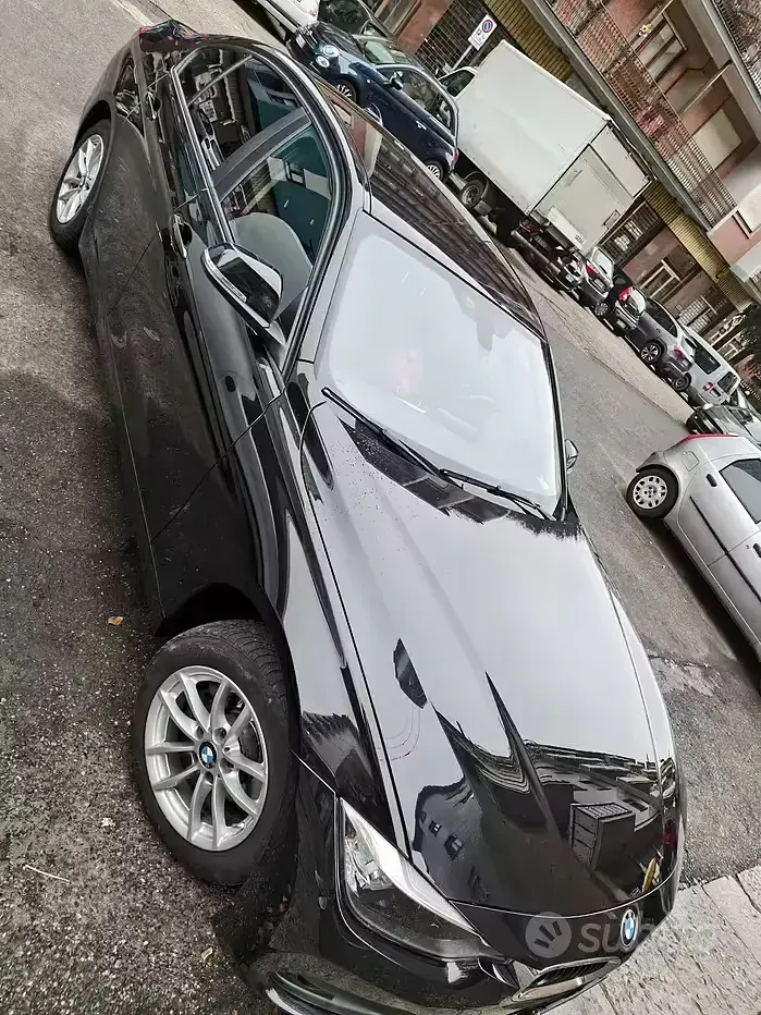 Usata BMW 318 150 CV (110 kW) 2017 Nero Berlina