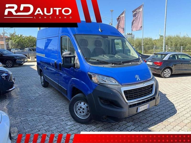 Usata Peugeot Boxer S 140 CV (102 kW) 2021 Blu/azzurro Furgone