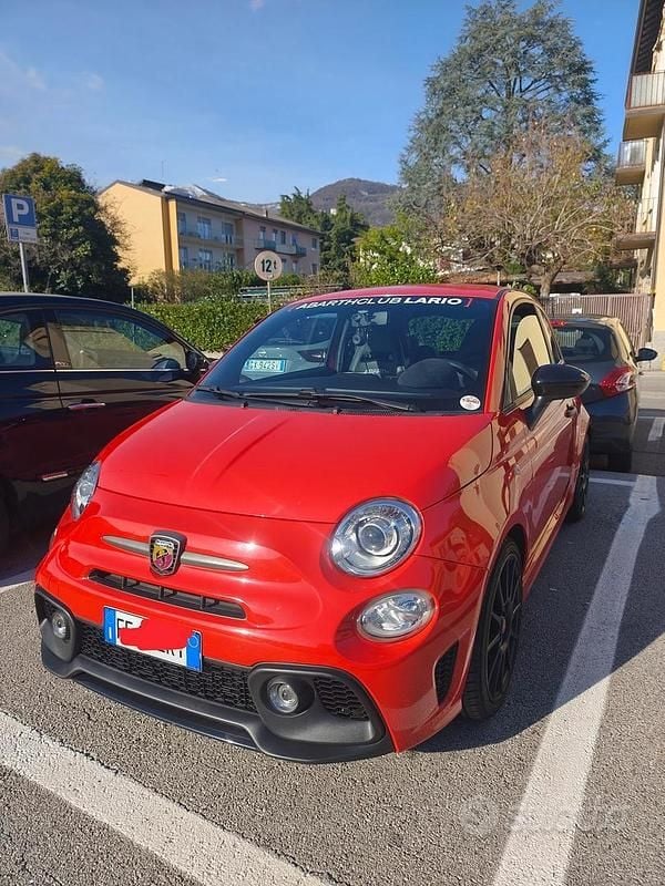 Usata Abarth 595 Competizione 180 CV (132 kW) 2016 Rosso Utilitaria
