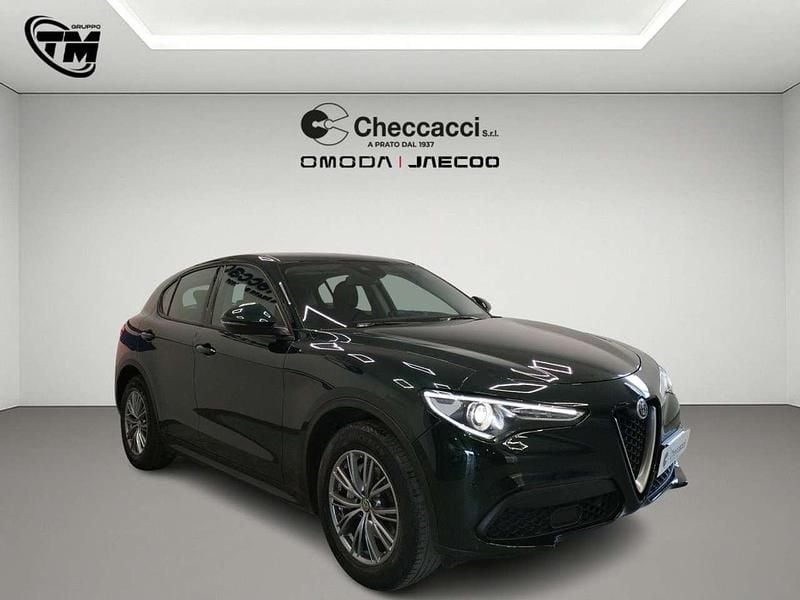 Usata Alfa Romeo Stelvio Executive 190 CV (139 kW) 2021 Verde SUV
