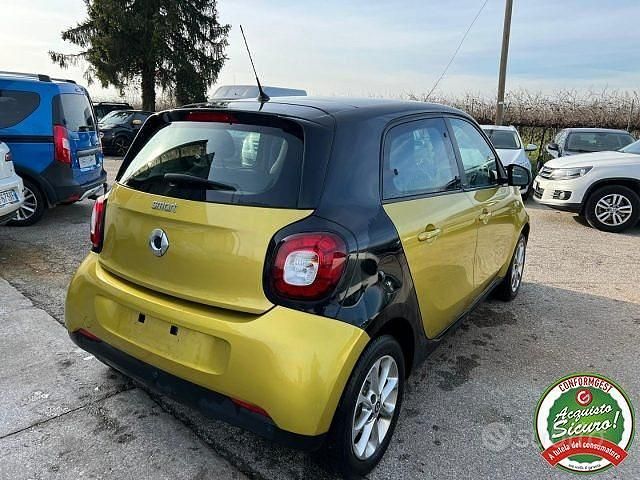 Usata Smart ForFour Prime 71 CV (52 kW) 2015 Grigio Utilitaria