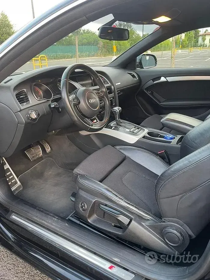 Usata Audi A5 S-Line 2012 Nero Coupé