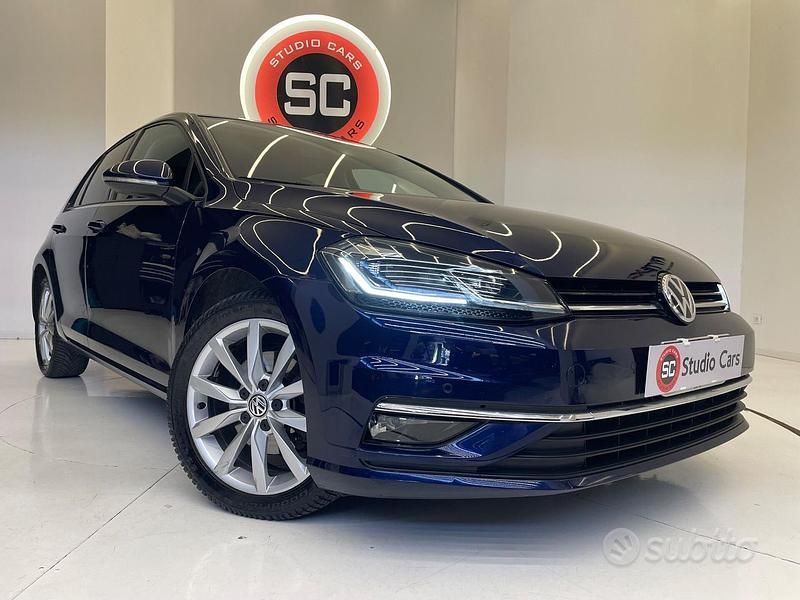 Usata VW Golf VII Executive 116 CV (85 kW) 2020 Blu Berlina