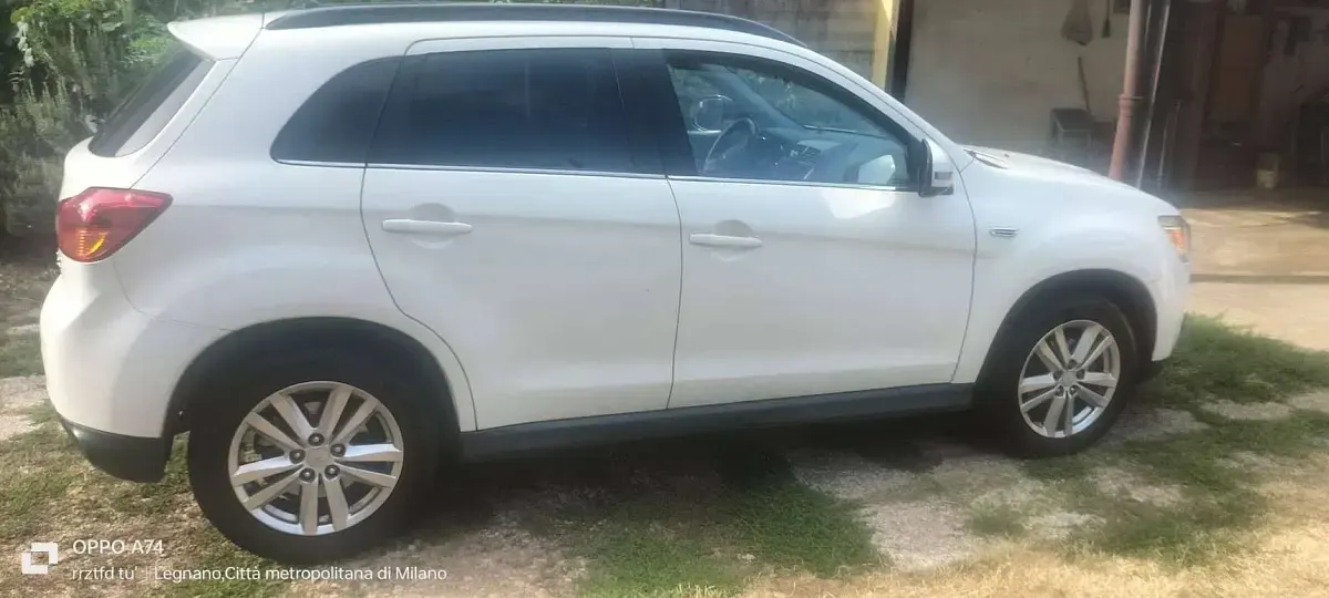 Usata Mitsubishi ASX Intense 116 CV (85 kW) 2014 Bianco SUV