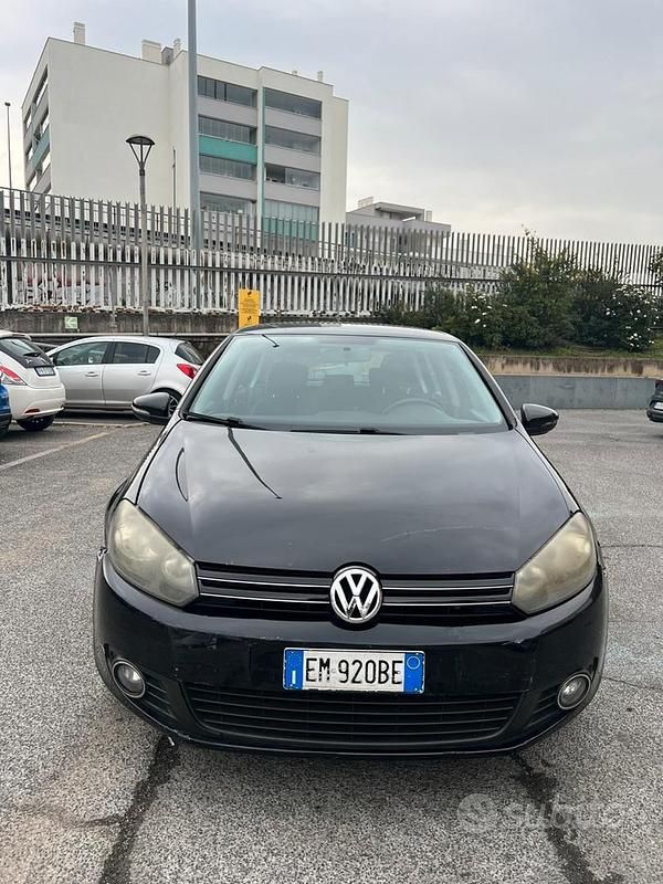Usata VW Golf VII 105 CV (77 kW) 2012 Nero Berlina