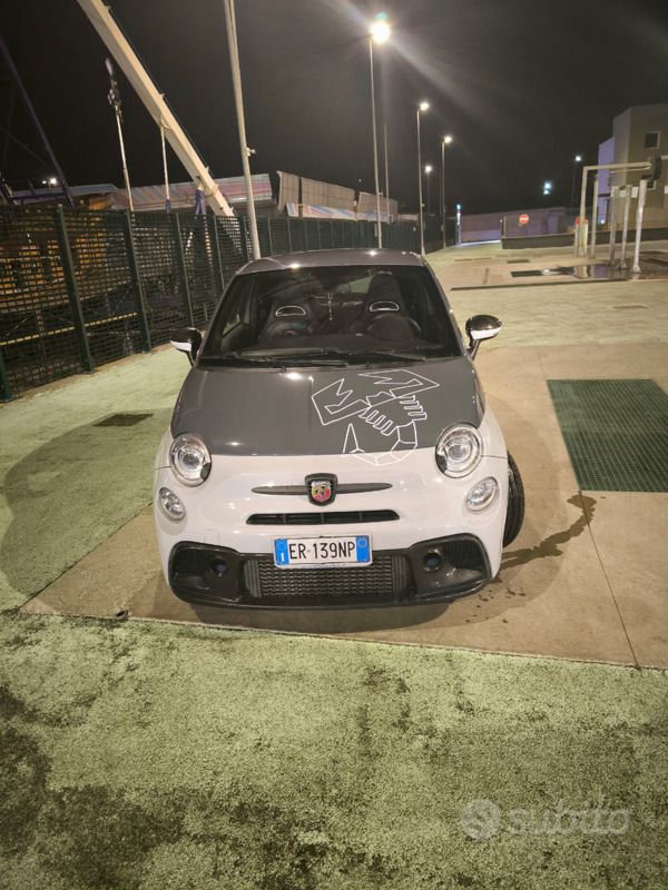 Usata Abarth 595 Turismo 160 CV (117 kW) 2013 Grigio Utilitaria