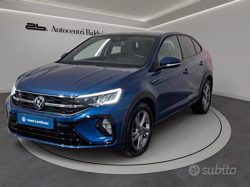 Usata VW Taigo R-line 110 CV (80 kW) 2023 Blu SUV
