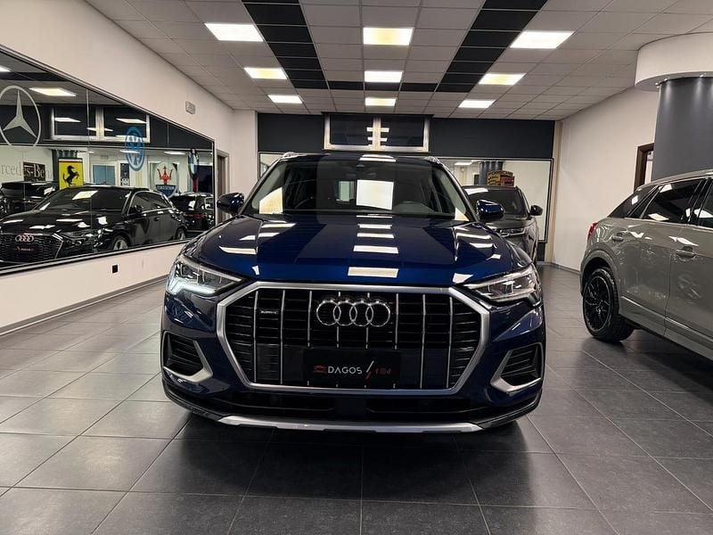 Usata Audi Q3 Advanced 200 CV (147 kW) 2021 Blu SUV