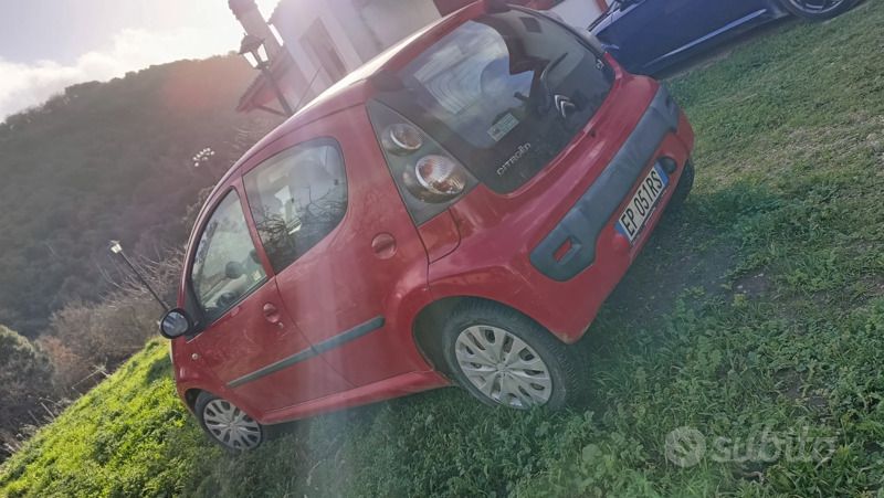 Usata Citroën C1 68 CV (50 kW) 2013 Rosso Utilitaria