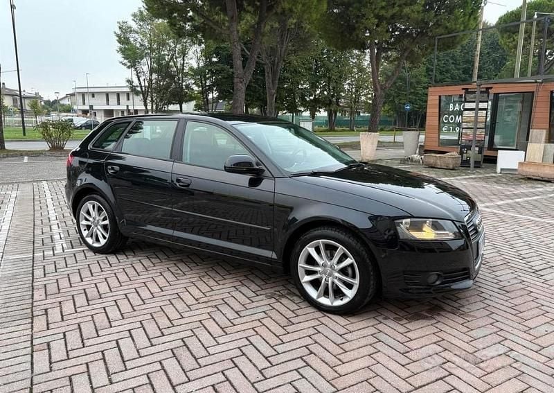 Usata Audi A3 2010 Nero Utilitaria