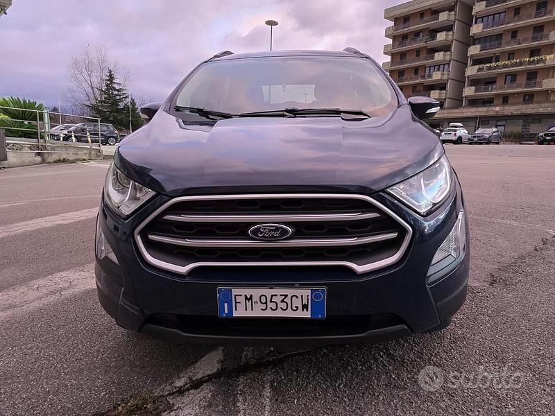 Second-hand Ford Ecosport 125 CP (91 kW) 2018 Albastru SUV