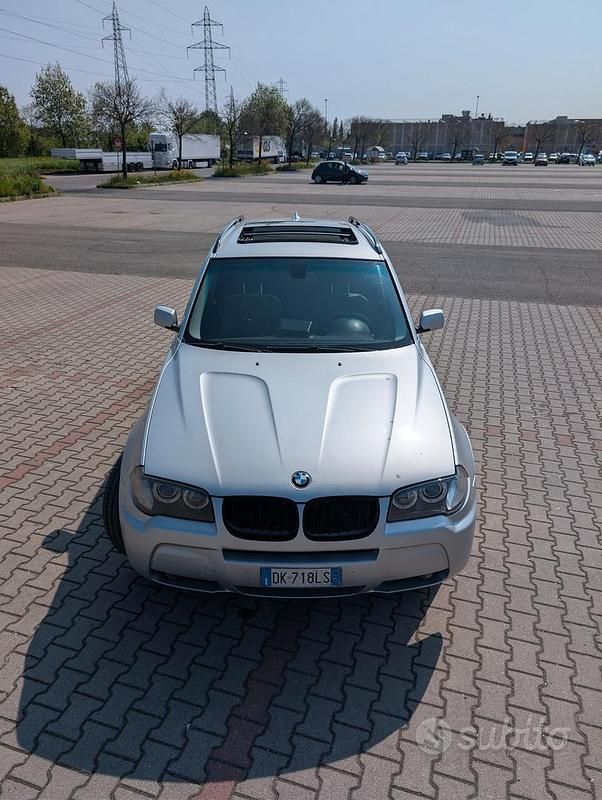 Usata BMW X3 Efficient Dynamics 231 CV (169 kW) 2006 Grigio SUV