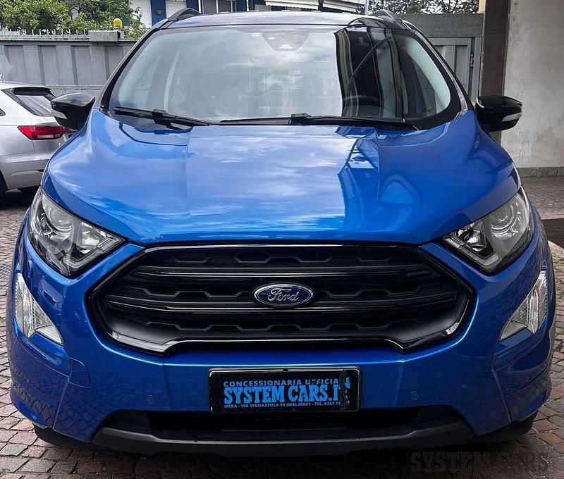 Usata Ford Ecosport ST-Line 125 CV (91 kW) 2022 Blu/azzurro SUV